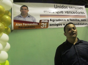 Alan Fernandes é confirmado candidato pelo PHS em Porto Velho