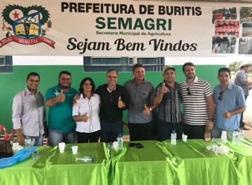 Deputado Geraldo da Rondônia entrega 115 mil mudas de café clonal aos agricultores de Buritis e garante emenda para 2018