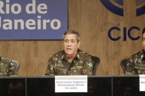 Olerj e comissão externa se reúnem com interventor federal e secretário de segurança do Rio