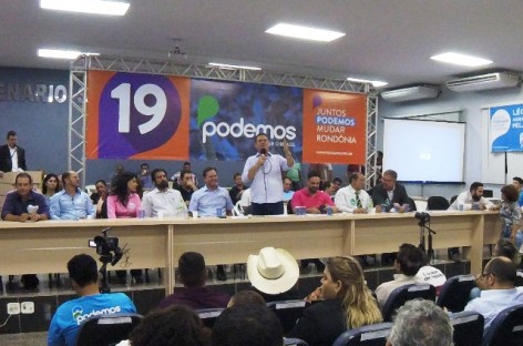 #ELEITORAL – No encontro do Podemos Maurão cita meta até o registro de candidatura