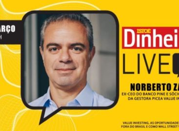 Live Dinheiro – Norberto Zaiet, ex-CEO do Banco Pine e sócio-fundador da Picea Value Investors
