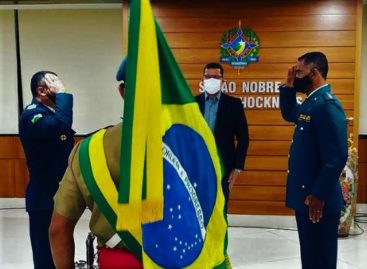 #LEI | Boabaid menciona impeachment e Marcos Rocha empossa novo Comandante do Corpo de Bombeiros