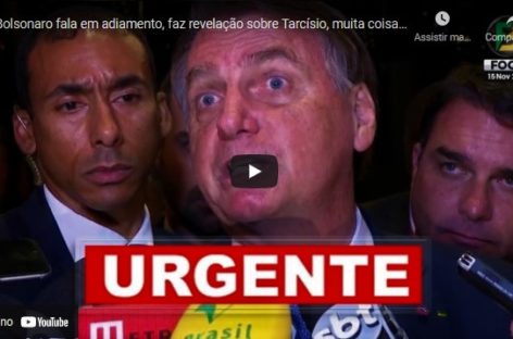 Bolsonaro fala em adiamento, faz revelação sobre Tarcísio, muita coisa em jogo, PL, Dubai e mais
