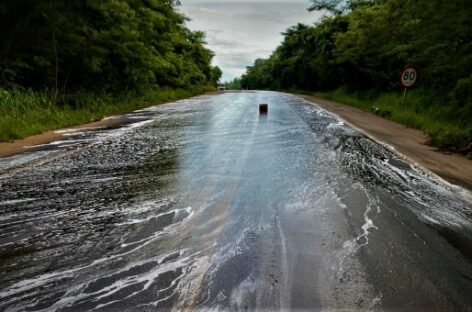 #INVESTIGAÇÃO | Antidemocráticos jogam óleo na BR-364 entre Ariquemes e Itapuã do Oeste – VÍDEO