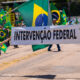 Ato Antidemocrático em Porto Velho em frente da 17º Brigada de Infantaria de Selva