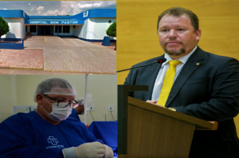 Saúde em Guajará: Deputado Dr. Neidson comemora início da realização de cirurgias eletivas, após um ano e dois meses de espera