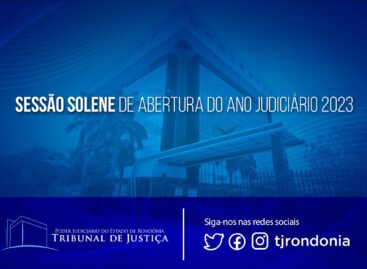 #LIVE – Veja sessão solene de abertura do Poder Judiciário do Estado de Rondônia – (06-02-23)