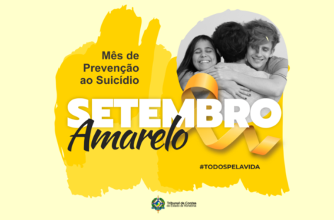 TCE-RO realiza campanha pelo Setembro Amarelo (prevenção ao suicídio)