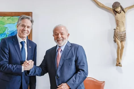 Lula e Blinken conversaram sobre as eleições “polarizadas” dos EUA
